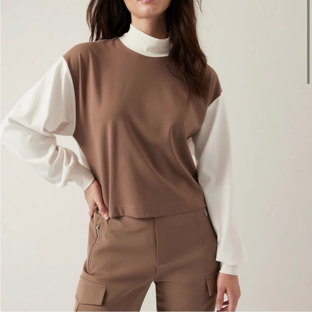 Athleta Venice Block Sweatshirt M